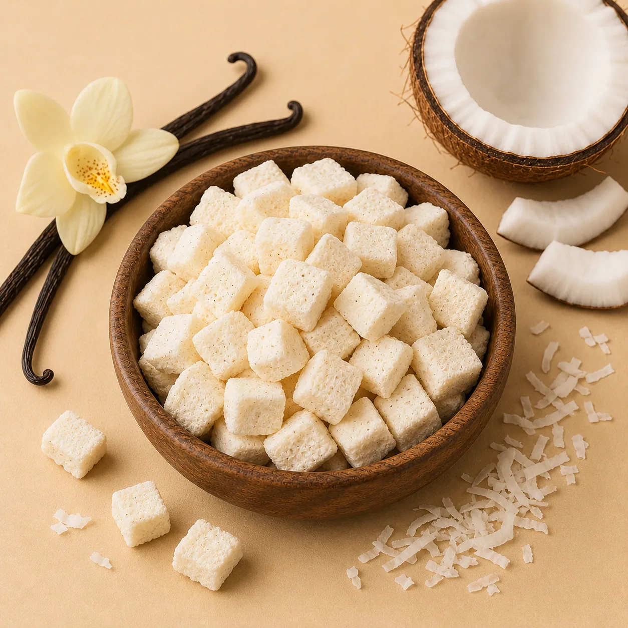 Freeze-Dried Vanilla Coconut Bits